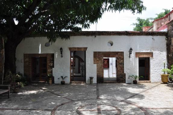 A charmosa arquitetura da Zona Colonial, centro histórico de Santo Domingo, capital da República Dominicana
